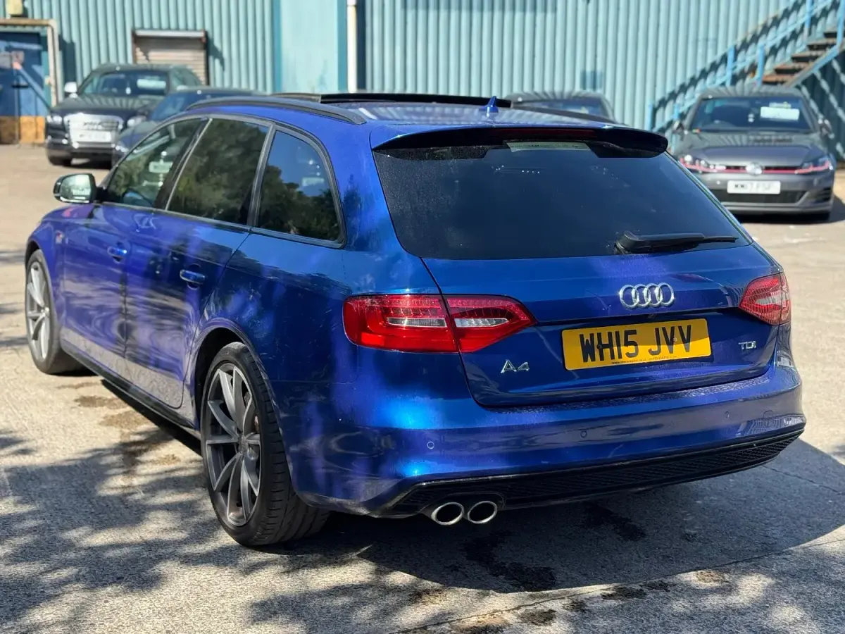 Used Audi A4 Black Edition 2015 Blue Estate