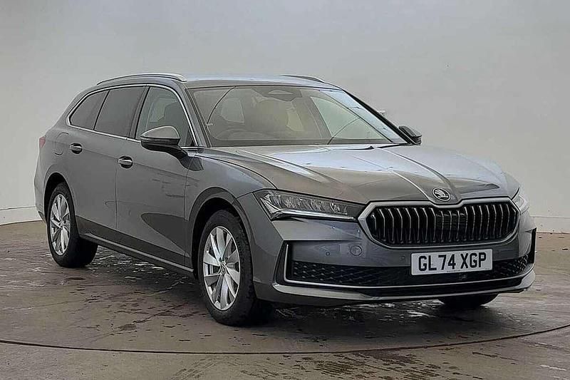 Graphite grey metallic New 2024 Skoda Superb SE Technology Estate | £27,500 (Super price) - Image 1/4