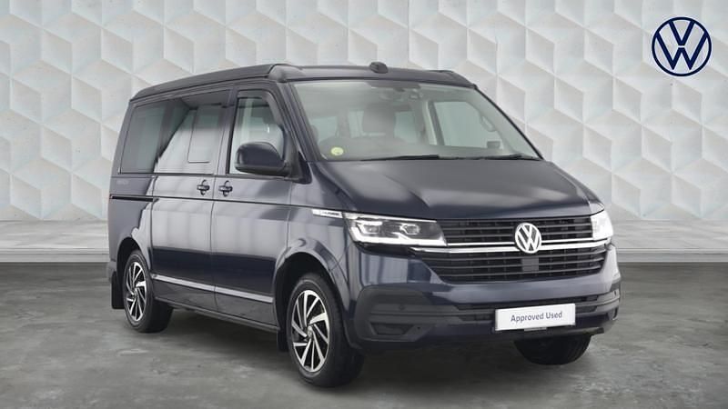 Blue Used 2021 VW California Beach Van | £49,650 (Good price) - Image 1/4