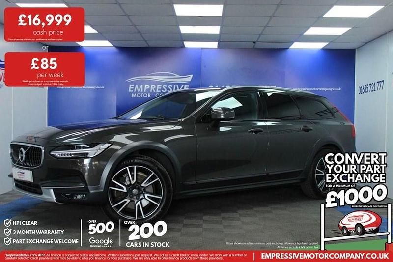 Used Volvo V90 CC Pro 190 HP (139 kW) 2017 Grey Estate