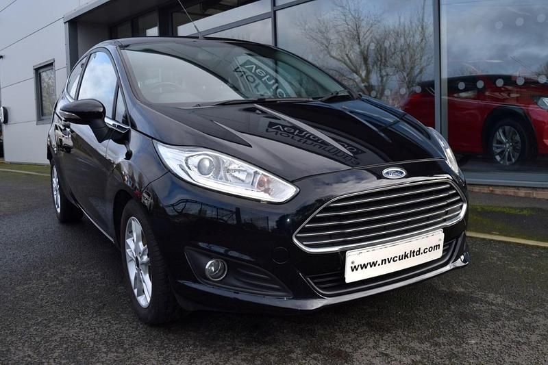 Used Ford Fiesta Zetec 2017 Black Hatchback