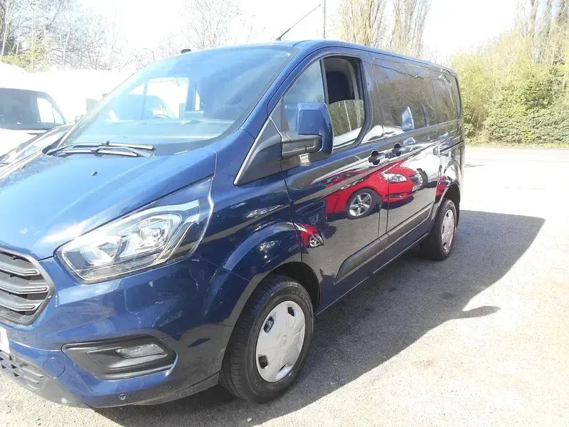 Used Ford Transit Custom Trend 130 HP (95 kW) 2020 Blue Van