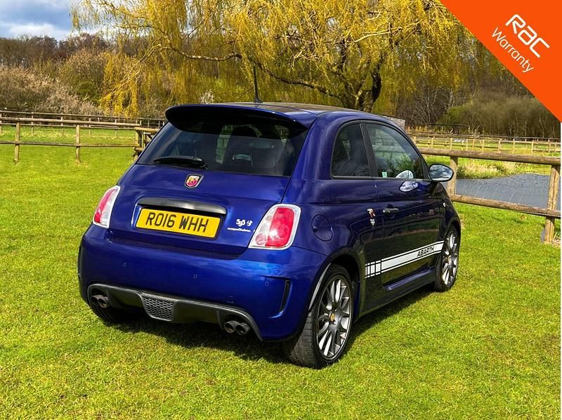 Used Abarth 595 Competizione 180 HP (132 kW) 2016 Blue Hatchback