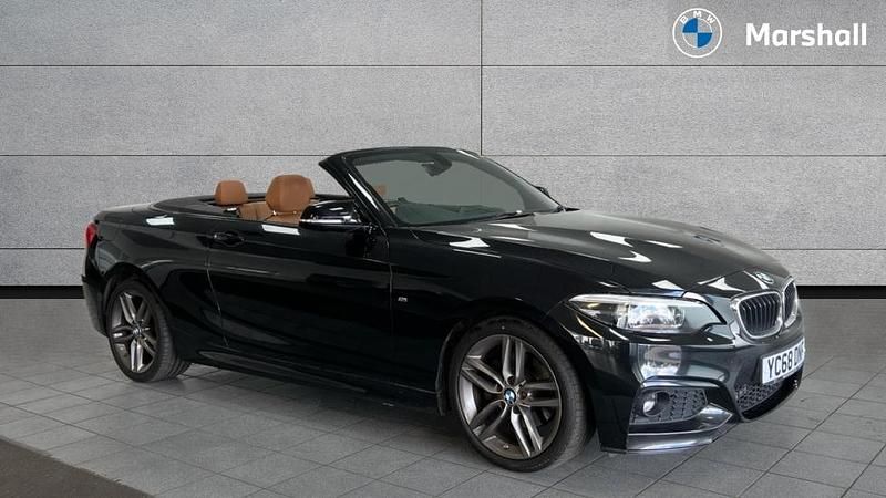 Used BMW 225 M Sport 221 HP (162 kW) 2018 Black Cabriolet