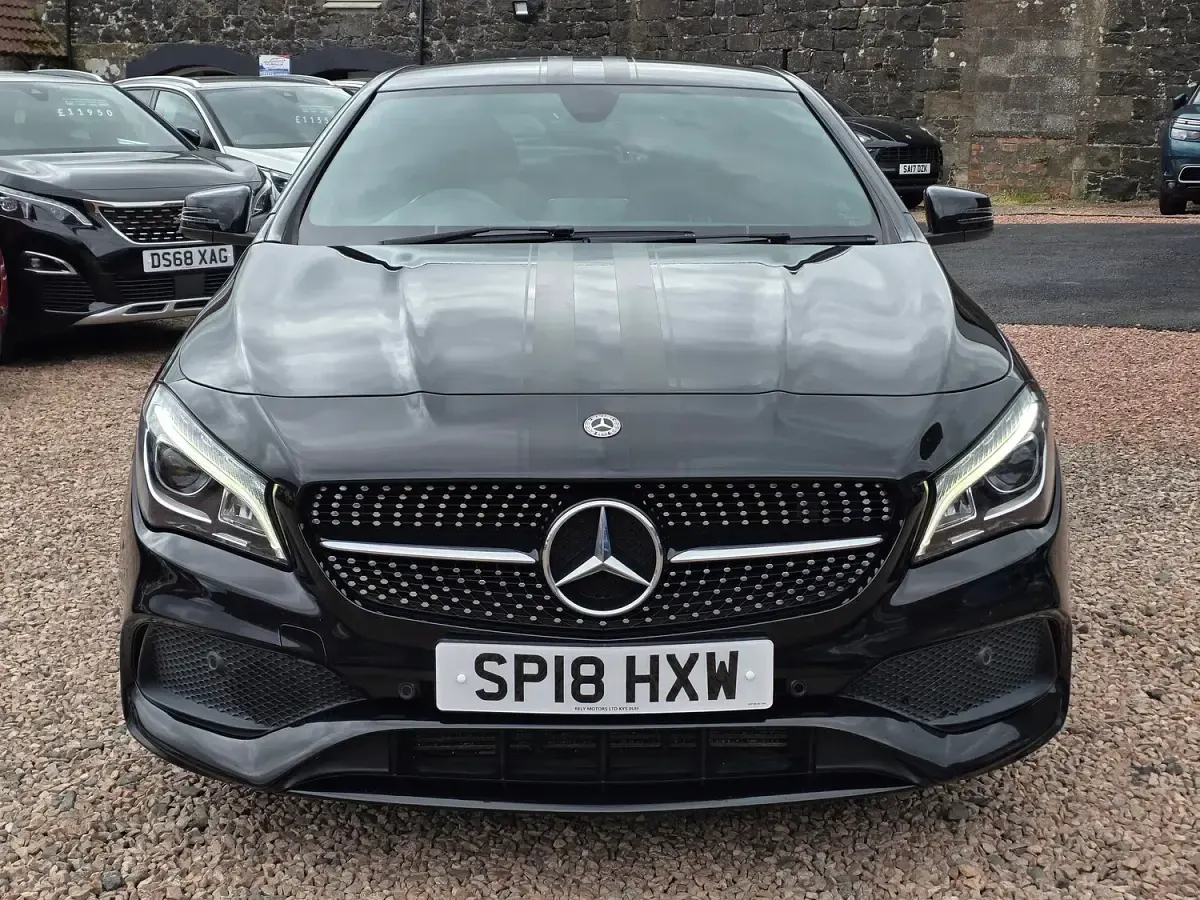 Used Mercedes CLA200 Edition 136 HP (100 kW) 2018 Black Coupe