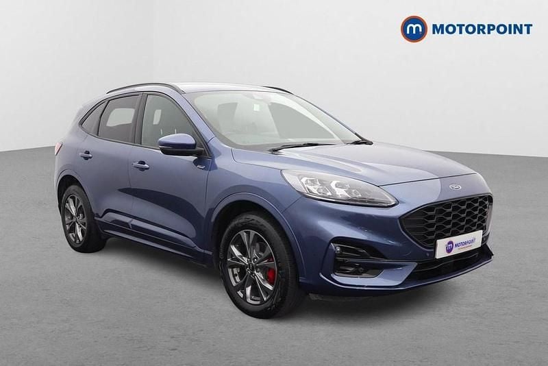 Blue Used 2022 Ford Kuga ST-Line SUV | £19,299 (Good price) - Image 1/4
