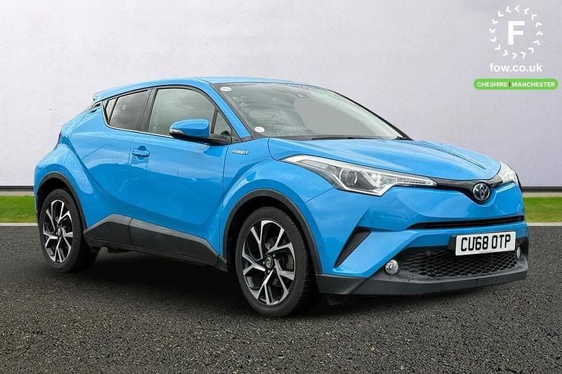 Blue Used 2018 Toyota C-HR Design SUV | £14,799 (Fair price) - Image 1/4