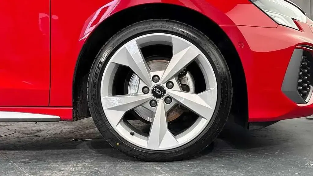 Used Audi A3 S-Line 147 HP (108 kW) 2023 Red Sedan