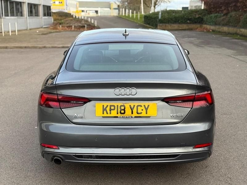 Used Audi A5 Sportback S-Line 150 HP (110 kW) 2018 Grey Hatchback