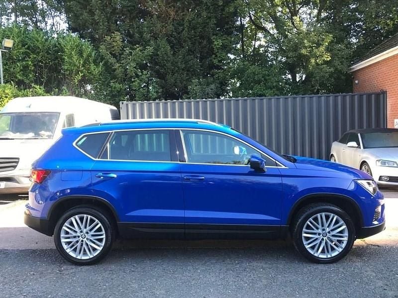 Used Seat Ateca XCELLENCE 150 HP (110 kW) 2018 Blue SUV