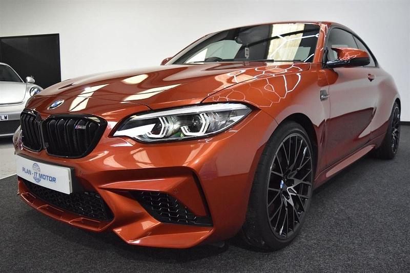 Begagnad BMW M2 Competition Edition 2019 Orange Sportkupé