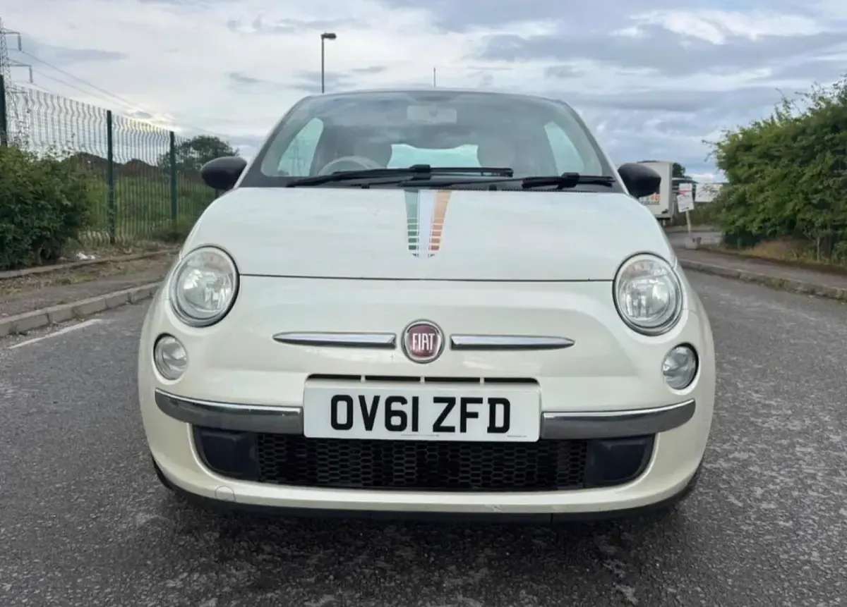 Used Fiat 500 Pop 69 HP (50 kW) 2012 White Hatchback