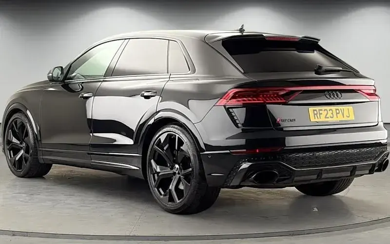 Used Audi RS Q8 Comfort 600 HP (441 kW) 2023 Mythos black metallic/mythos black metallic SUV
