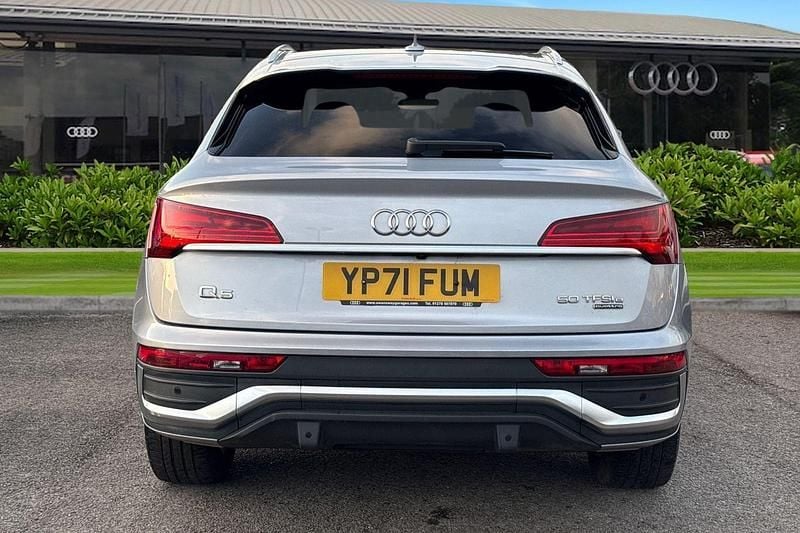 Used Audi Q5 S-Line 299 HP (219 kW) 2021 Silver SUV