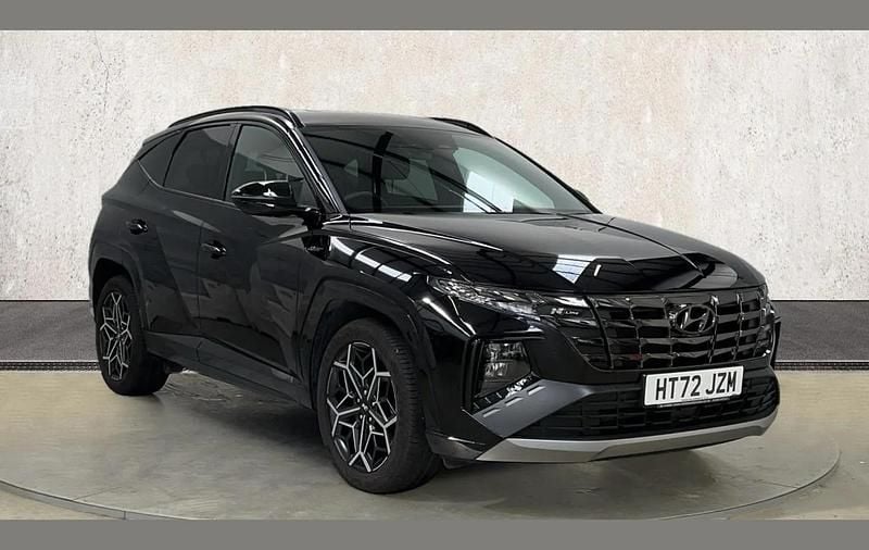Black Used 2023 Hyundai Tucson N Line SUV | £19,814 (Fair price) - Image 1/4