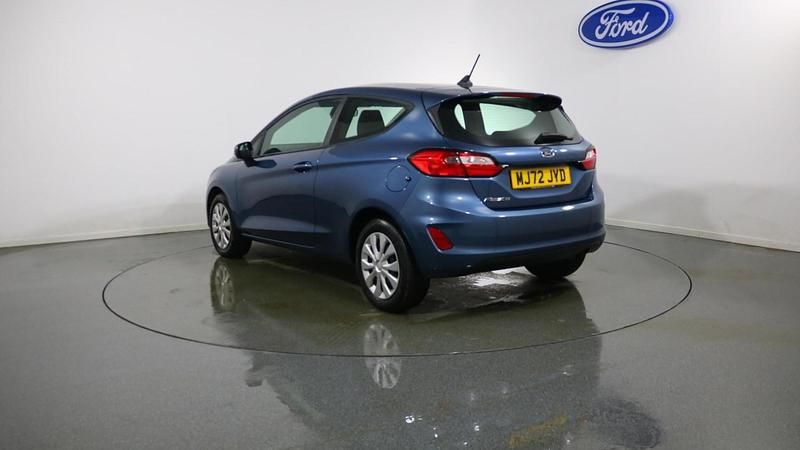 Used Ford Fiesta Trend 75 HP (55 kW) 2022 Blue Hatchback