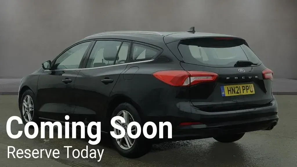 Used Ford Focus Zetec 125 HP (91 kW) 2021 Black Estate