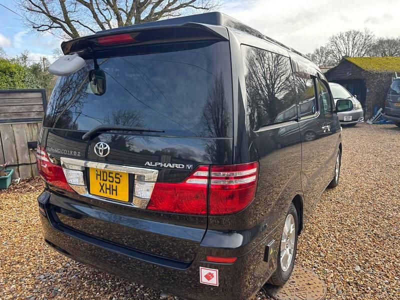 Used Toyota Alphard 2006 Black MPV