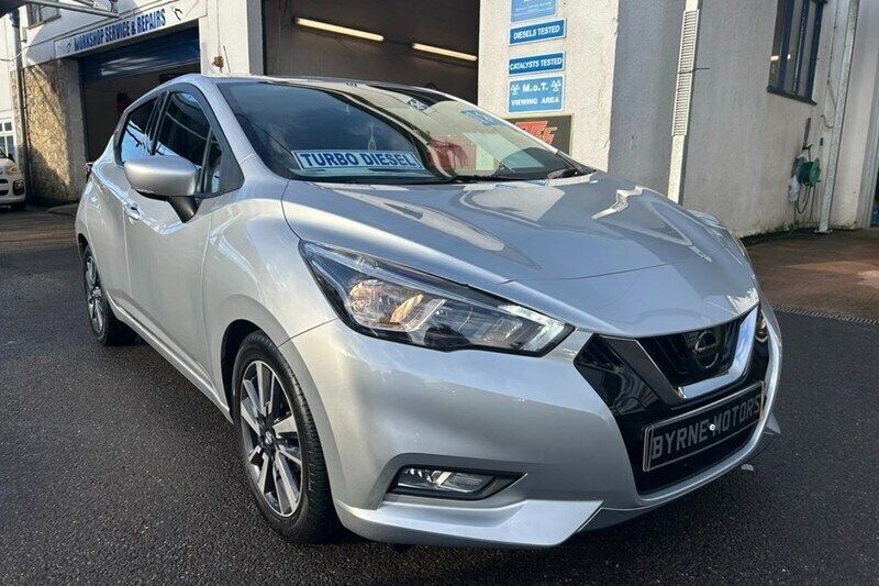 Silver Used 2017 Nissan Micra N-Connecta Hatchback | £6,995 (Fair price) - Image 1/1
