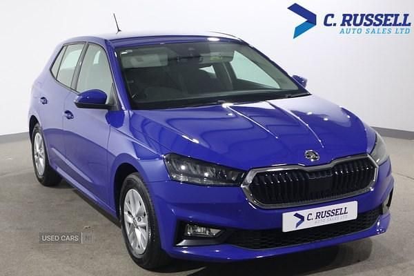 Used Skoda Fabia Comfort 2023 Blue Hatchback