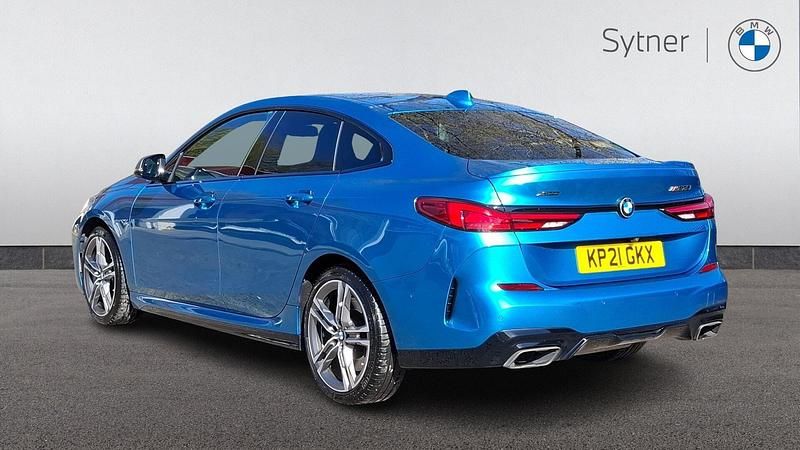 Used BMW M235 Comfort Edition 302 HP (222 kW) 2021 Blue Coupe