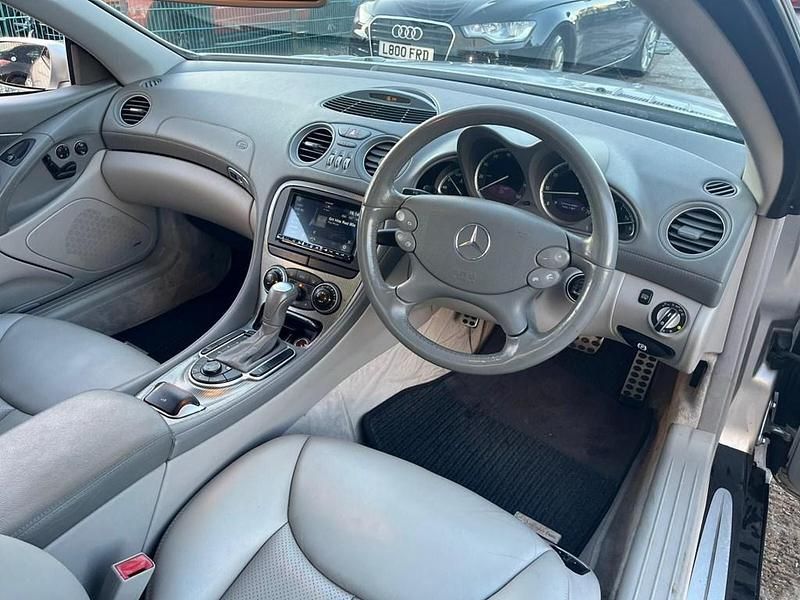 Used Mercedes SL350 2003 Silver Cabriolet