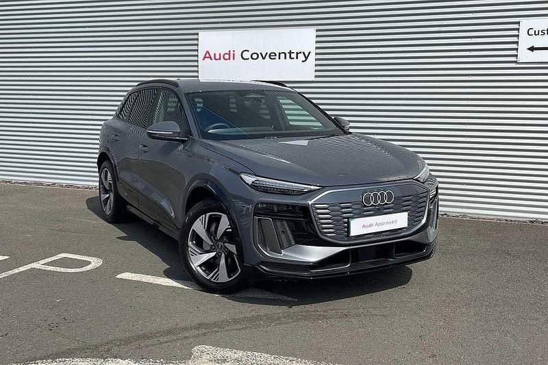 Magnet grey New 2025 Audi Q6 e-tron S-Line SUV | £59,880 (Super price) - Image 1/4