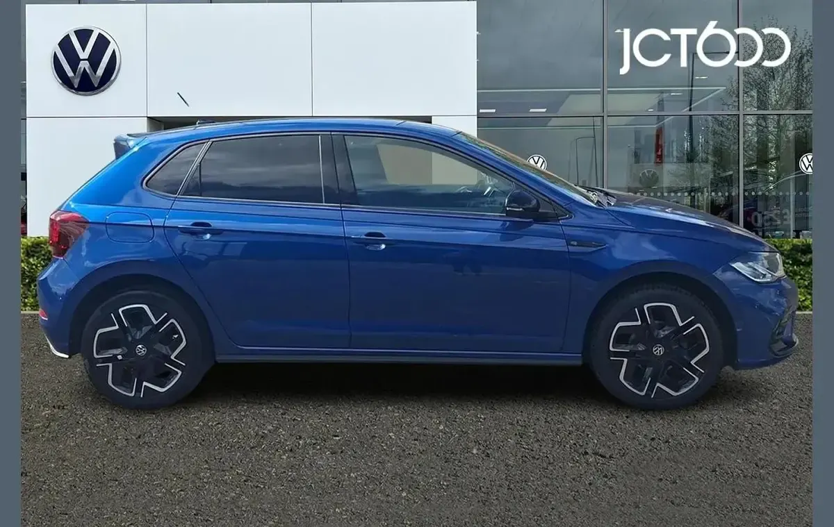 Used VW Polo R-line 95 HP (69 kW) 2025 Blue Hatchback