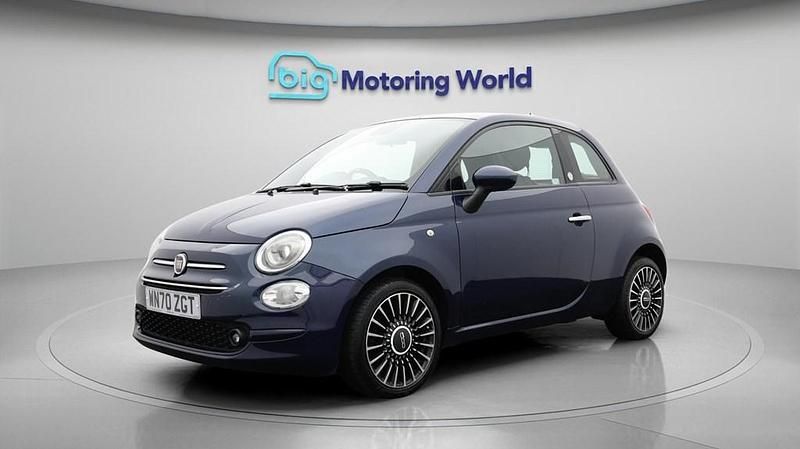 Used Fiat 500 Launch Edition 70 HP (51 kW) 2020 Blue Hatchback