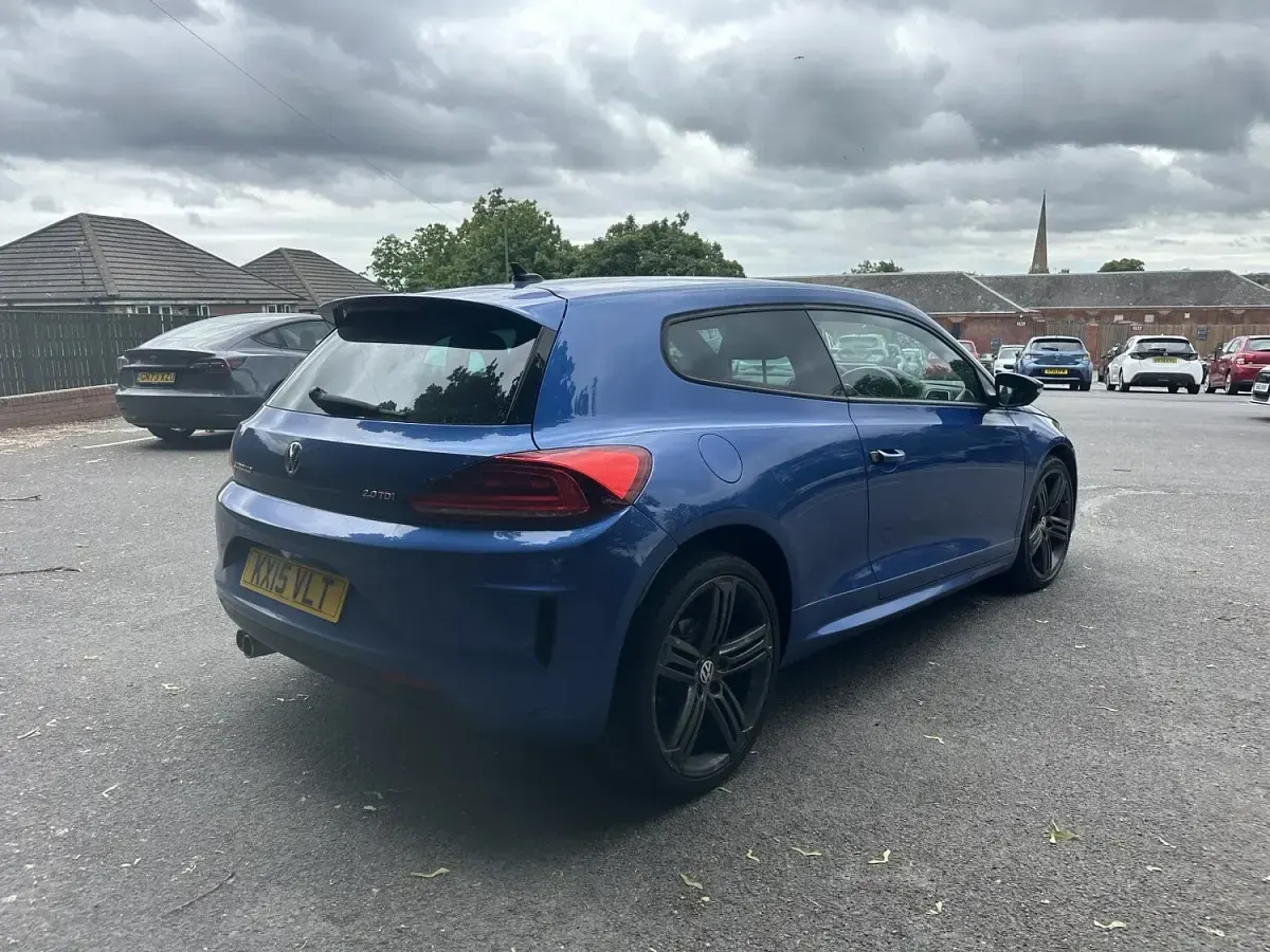 Used VW Scirocco R-line 2015 Blue Coupe