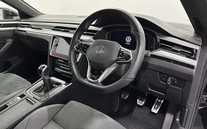 Used VW Arteon R-line 150 HP (110 kW) 2021 Black Hatchback