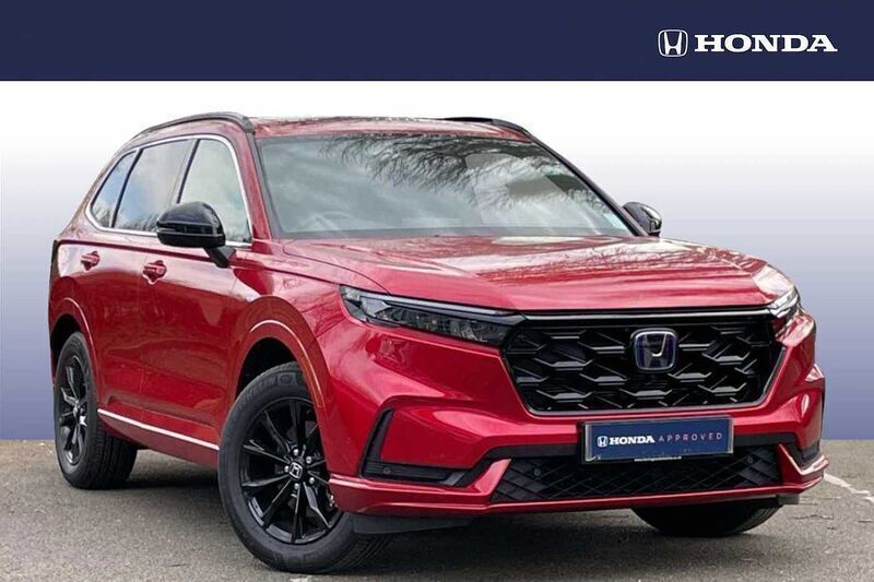 Crystal red Used 2024 Honda CR-V Advance SUV | £37,450 (Fair price) - Image 1/4