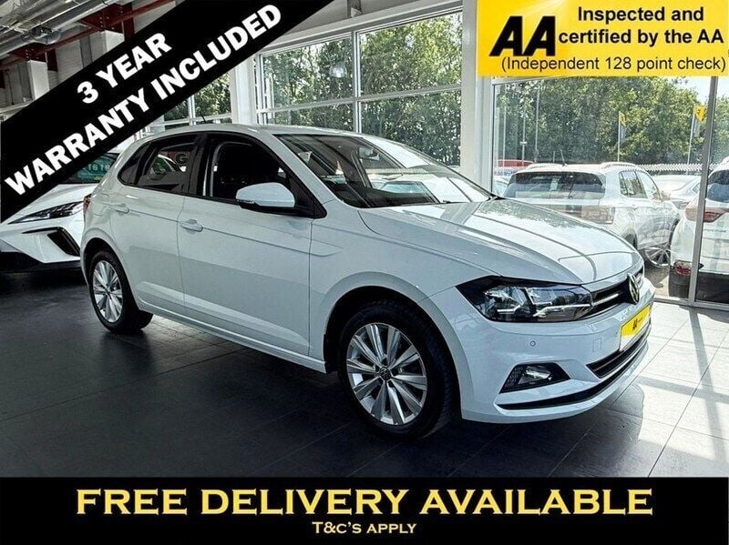 White Used 2021 VW Polo Match Hatchback | £15,345 (Fair price) - Image 1/2