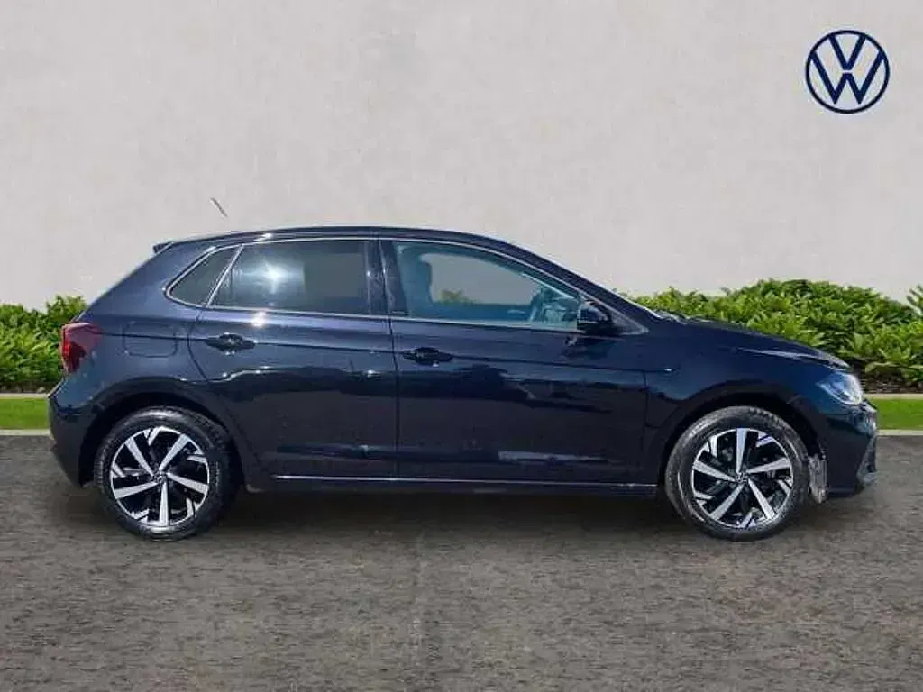 Used VW Polo Match 95 HP (69 kW) 2025 Black Hatchback