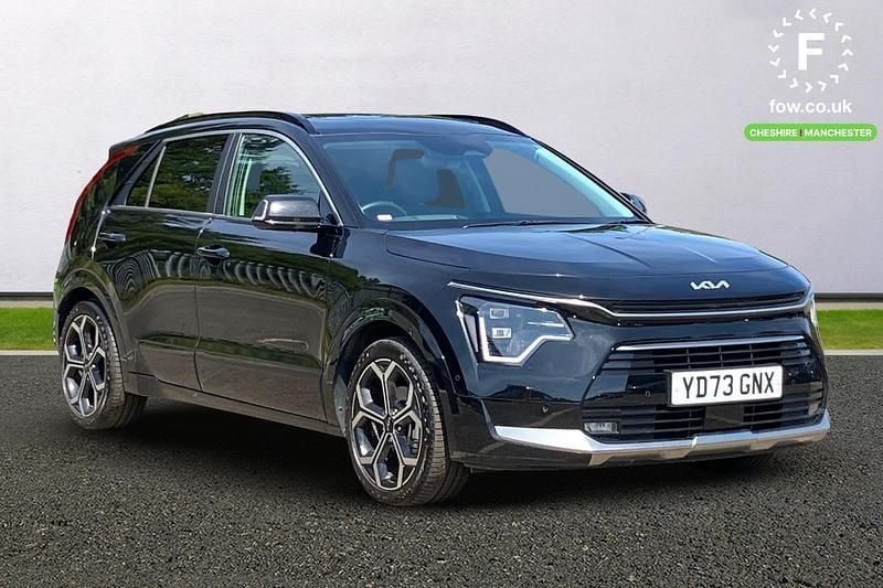 Black Used 2023 Kia Niro 4 SUV | £25,199 (Expensive) - Image 1/4