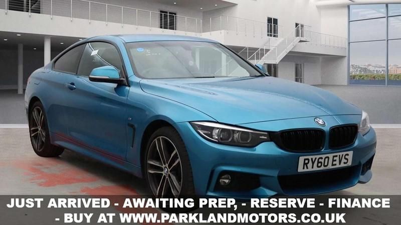Blue Used 2017 BMW 420 M Sport Coupe | £13,295 (Fair price) - Image 1/3