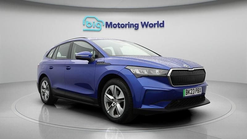 Used Skoda Enyaq iV ecoSuite 150 kW (204 HP) 2023 Blue SUV