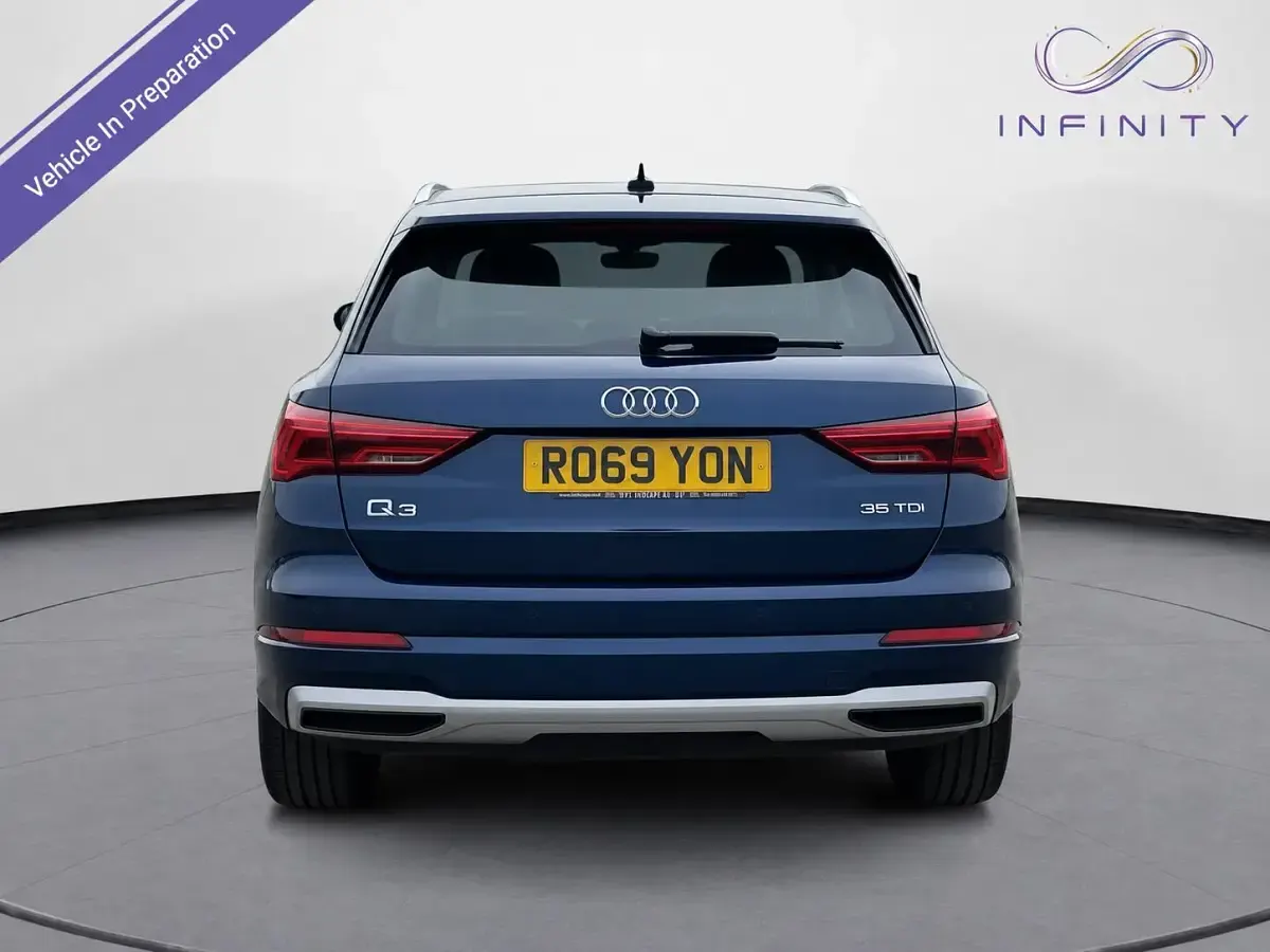 Used Audi Q3 Sport 150 HP (110 kW) 2019 Blue SUV
