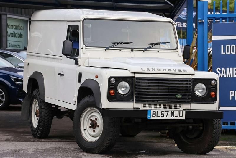 White Used 2008 Land Rover Defender SUV | £17,991 - Image 1/4