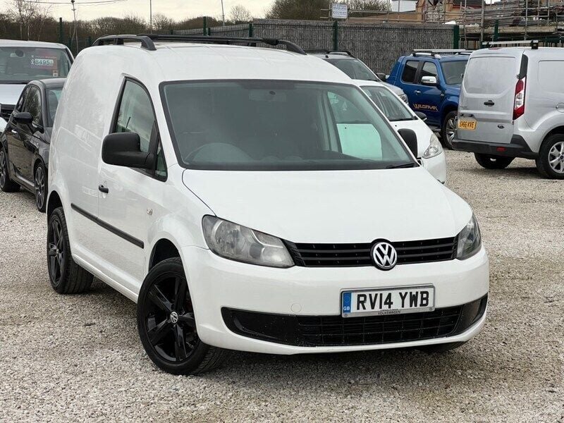 White Used 2014 VW Caddy Startline MPV | £4,495 (Fair price) - Image 1/4