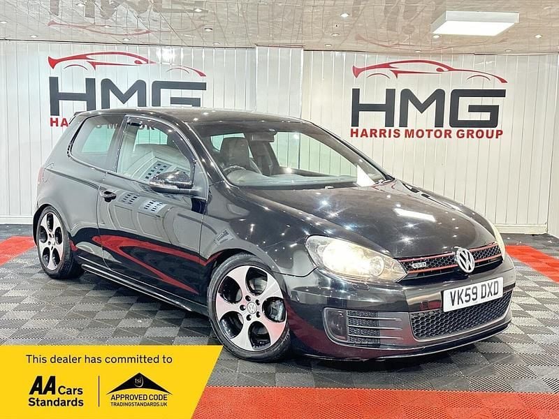 Used VW Golf VI GTD 2009 Black Hatchback