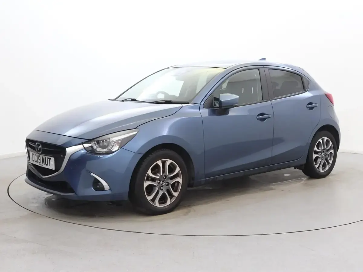 Used Mazda 2 Inclusive 2019 Blue Hatchback