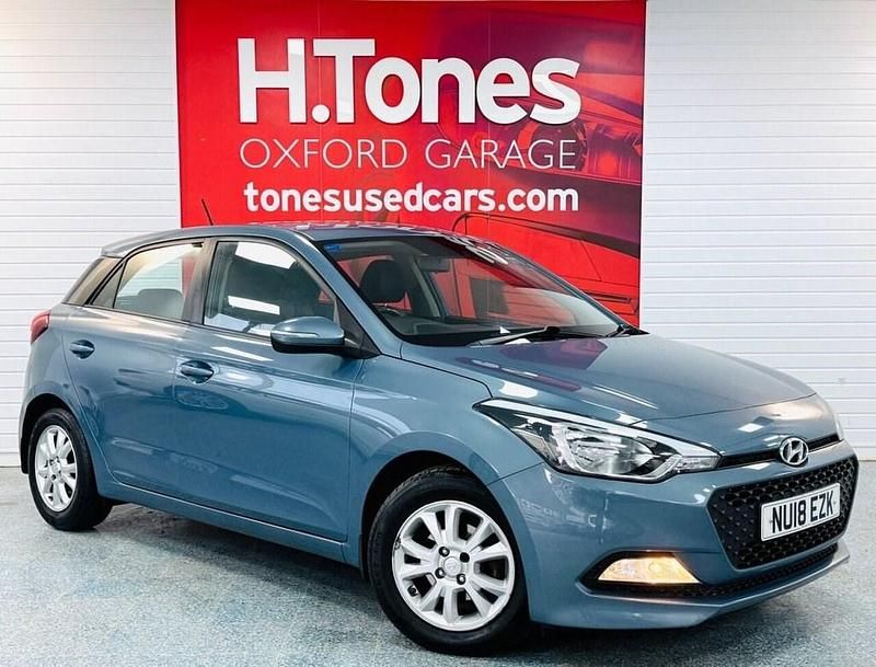 Blue Used 2018 Hyundai i20 SE Hatchback | £7,350 (Fair price) - Image 1/4