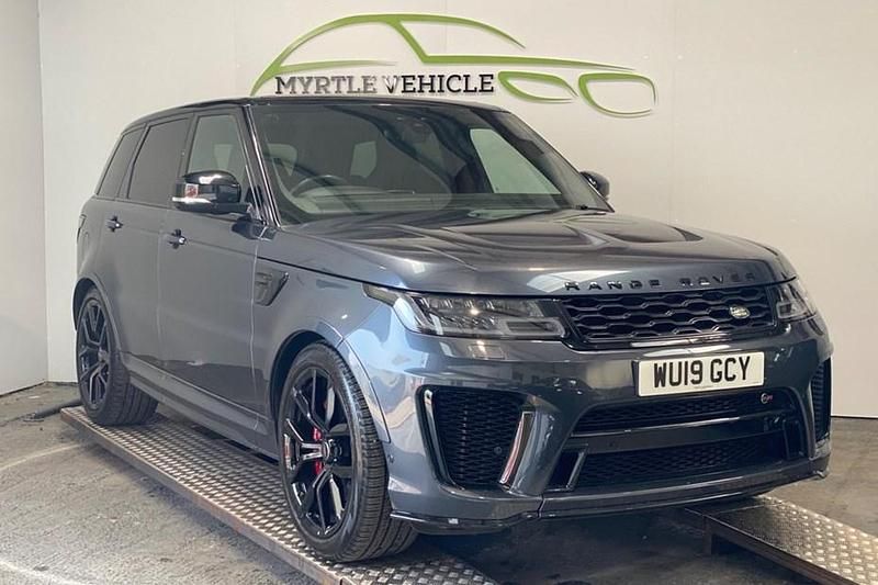 Grey Used 2019 Land Rover Range Rover Sport SVR SUV | £39,995 (Good price) - Image 1/1
