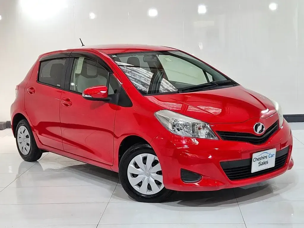 Used Toyota Vitz 2026 Red Hatchback