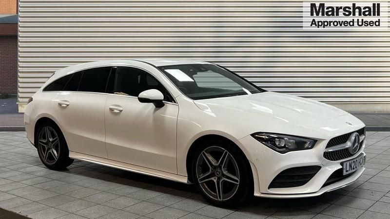 Used Mercedes CLA200 AMG line 163 HP (119 kW) 2020 White