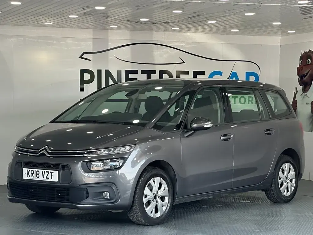 Used Citroën Grand C4 Picasso Touch 100 HP (73 kW) 2018 Grey MPV