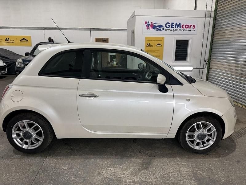 Used Fiat 500 Sport 2008 White Hatchback