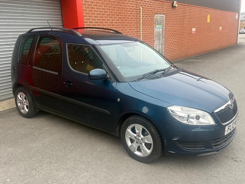Used Skoda Roomster SE 105 HP (77 kW) 2012 Blue MPV