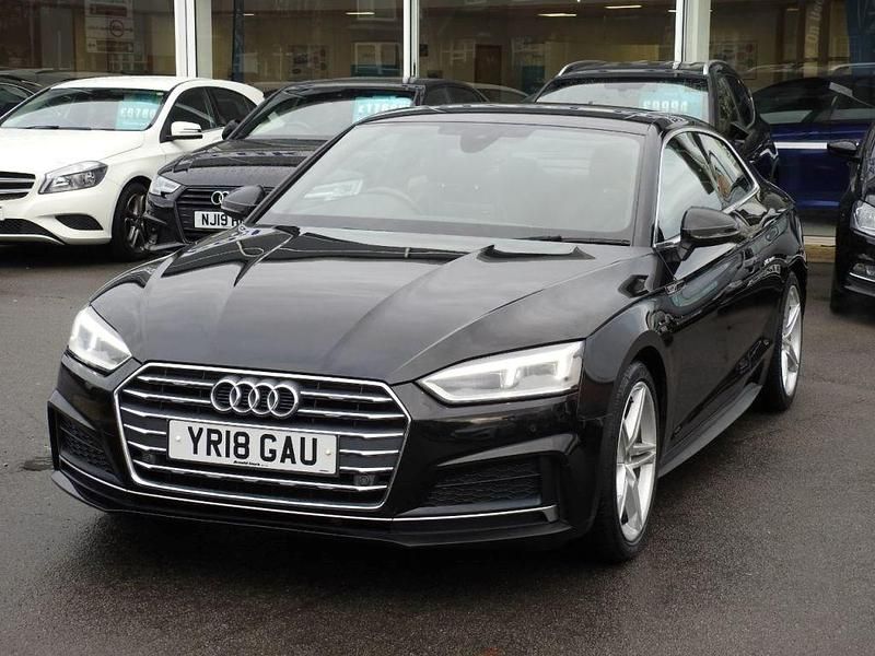 Black Used 2018 Audi A5 S-Line Coupe | £10,985 (A bit pricey) - Image 1/4